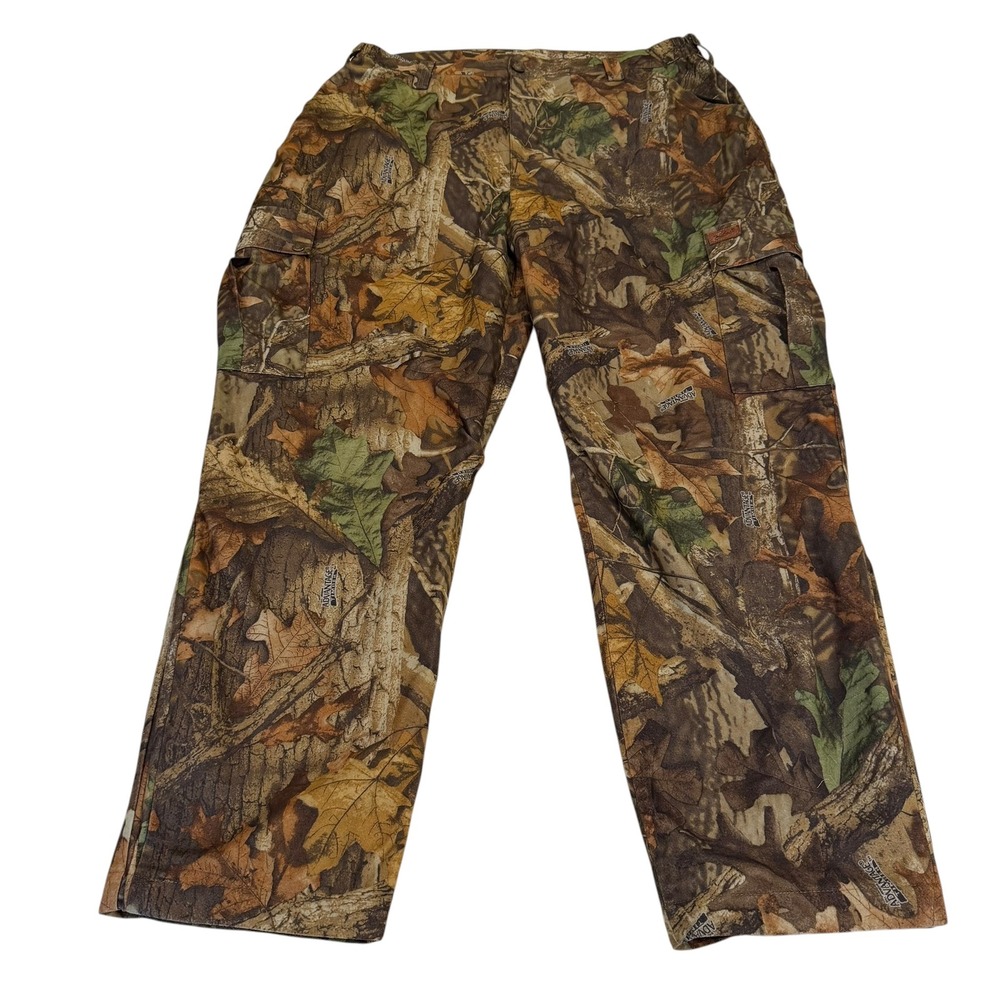 Woolrich Outdoor Guide Collection Advantage Timber Camo Cargo Pants Mens XL